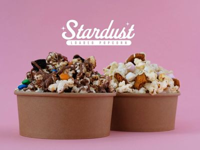 Stardust Loaded Popcorn logo